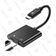 USB C To 3.5mm Adapter, 2-in-1